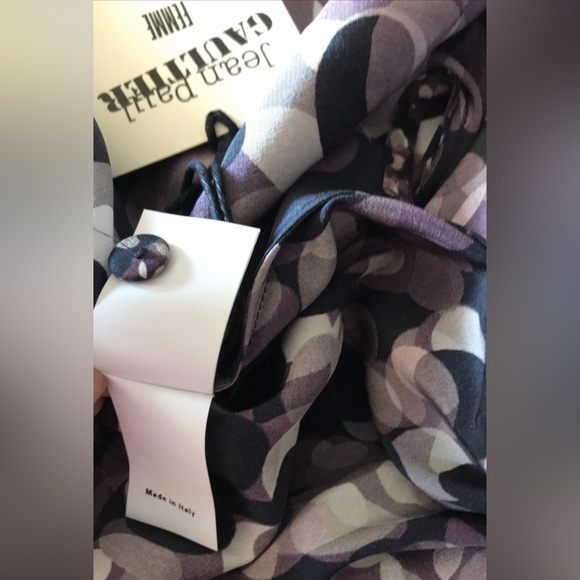 Jean Paul Gaultier multicolored sleeveless blouse with bow detail - Picture 7 of 13